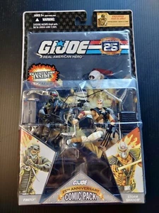 G.I. Paquete de 2 cómics Hasbro Joe 25 aniversario: Firefly/Storm Shadow - Imagen 1 de 3