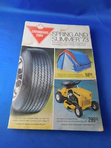 CANADIAN TIRE CATALOG 1973 SPRING & SUMMER CAMPING EQUIPMENT RIDING PUSH MOWERS - Bild 1 von 8