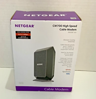 NETGWAR CM700 High Speed Cable Modem DOCSIS 3.0 - Image 1 of 4