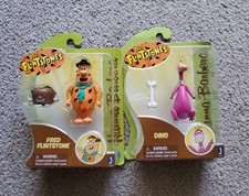 Hanna Barbera The FLINTSTONES  Figures Fred And Dino 