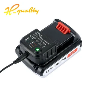 LCS1620 Charger 20V Lithium Battery Charger for Black&Decker LBX20 LBX4020 Part - Picture 1 of 19