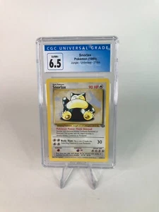 Tarjeta Pokemon Snorlax 1999 CGC 6,5 ex/NM+ - Imagen 1 de 2