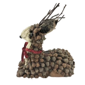 Christmas Decoration Table Ornament Seasonal Festive DEER 21cm LRG - Bild 1 von 4