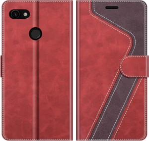 Custodia per Google Pixel 3A XL, Cover a Libro Magnetica Custodia in Pelle per G - Foto 1 di 12