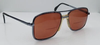 Gafas de sol vintage Menrad M337-081 azul bronce piloto metal Malta SOLO MARCOS Foto 1 de 4