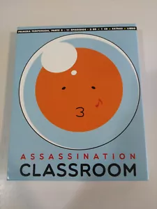 ASSASSINATION CLASSROOM TEMPORADA 1 PARTE 2 - 11 EPISODIOS 2 BLU-RAY + CD - AM - Imagen 1 de 10