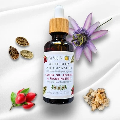 My Skinfood Anti-Ageing Youth Glow Serum. Rosehip Castor Oil And Frankincense - Image 1 of 4