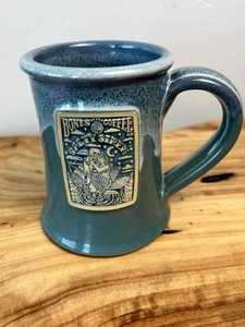 Tazza caffè Bones sirena salata ceramica Deneen 14 oz gres fatto a mano sirena blu - Foto 1 di 17