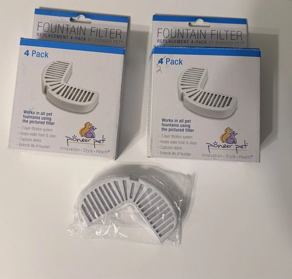 Filtro de fuente de riego potable Pioneer Pet 6 plato de repuesto para perro gato Foto 1 de 1