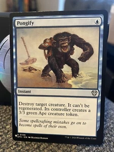 Pongify NM/M The List Secret Lair Deck MTG Magic Card - Picture 1 of 1