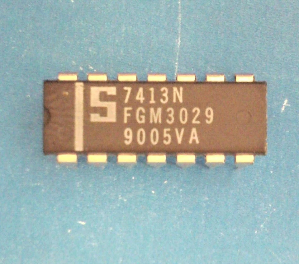 SN7413N Logische Gatter Dual 4-input Positive-NAND Schmitt triggers 14-DIP  - Bild 1 von 1