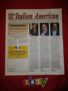 THE Italian AMERICAN GANGSTER MOB MOBSTER MADE GUY Newspaper NOV 2018 NEW !! - Picture 1 of 7