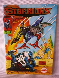 Starriors Mini Comic 4 1984 Tomy Actionfigur Promo Insert Comic 80er Spielzeug - Bild 1 von 4