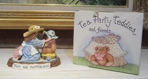 ROBIN und MATHILDA BÄR Tea Party Teddies and Friends FIGUR von Linda Grayson - Bild 1 von 24