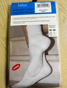 Angora Fußwärmer 40-42 (Medium) Universal cremefeste Pads (K11) - Bild 1 von 2