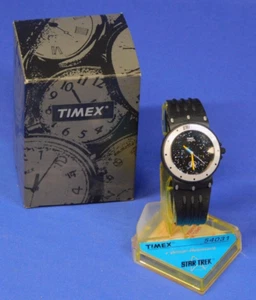 OROLOGIO STAR TREK TIMEX NUOVO CON SCATOLA anni 90 MAI INDOSSATO #54031 - Foto 1 di 9