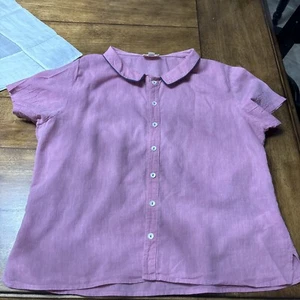 anokhi - women Pink Button Down Shirt S - Picture 1 of 7