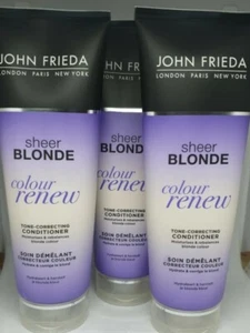John Frieda Sheer Blonde Colour Renew Tone Correcting Conditioner 3x 250ml - Picture 1 of 1