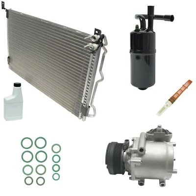 REMAN COMPLETE A/C COMPRESSOR KIT GG588 WITH CONDENSER - Image 1 of 4
