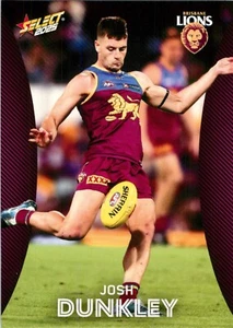 2025 Brisbane Lions AFL Select Footy Stars Card - Josh Dunkley - Picture 1 of 3