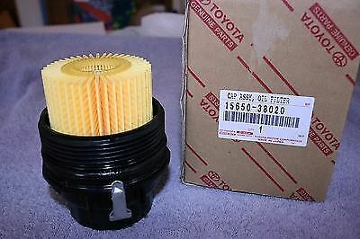 GENUINE TOYOTA FJ CRUISER 4RUNNER LEXUS OIL FILTER HOUSING CAP OEM 15650-38020 - Imagem 1 de 1