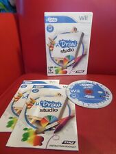 uDraw Studio Wii (Nintendo Wii, 2010) game only w/ Manual 