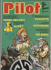 ✪ PILOT #23 Vogel der Zeit, Volksverlag 1981 COMICHEFT Z1/1- *Fantasy *Erotik