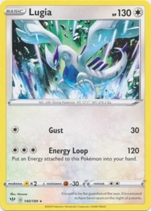 Lugia 140/189 Rare Darkness Ablaze Pokemon TCG - Picture 1 of 1