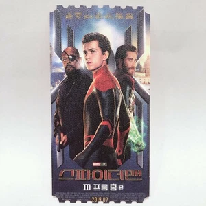 Spider Man Far From Home Film Korea Mega Box Original Limited Movie Ticket - Picture 1 of 2