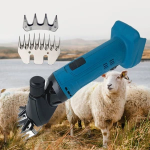 Electric Sheep Goat Shearing Machine 3000mAh Wool Scissor Cutter Clipper ShearE1 - Picture 1 of 14