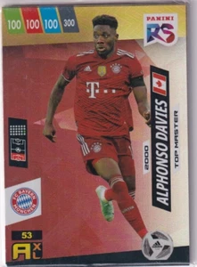 Panini Adrenalyn XL Fifa 365 2022 Rising Stars No. 53 Alphonso Davies Top Master - Bild 1 von 2