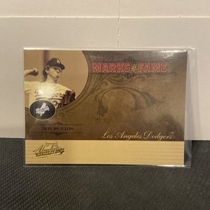 2005 Playoff Absolute Memorabilia Marks of Fame /150 Don Sutton #MF-17 HOF