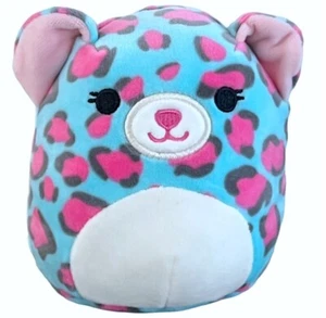 Neu Chelsea der Gepard Fantasy Squad Squishmallows 4,5 Zoll süß Plüsch weich - Bild 1 von 1
