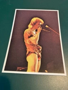 DAVID BOWIE PANINI ORIGINAL PICTURE POP STICKER 1974 #88 - Picture 1 of 3