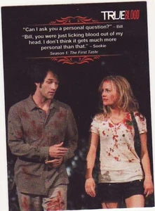 TRUE BLOOD TRUEBLOOD PREMIERE EDITION QUOTABLE CHASE CARD Q9 - Bild 1 von 1