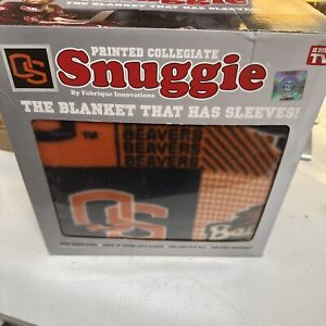 Oregon State Collegiate Snuggie  Sleeved Blanket