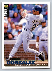 1995  Collector's Choice #110 Luis Gonzalez Houston Astros