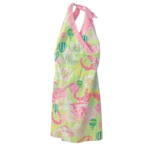 Lilly Pulitzer Derby Days Halter Dress Size 7 White Label - Picture 1 of 6