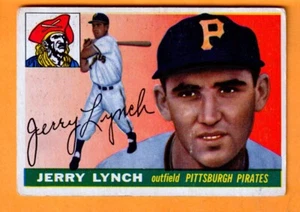 Jerry Lynch Pittsburgh Pirates 1955 Topps #142 Bay City Michigan - Bild 1 von 2