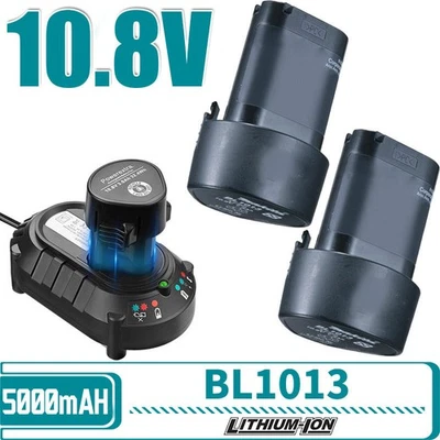 FÜR MAKITA 6X Para Makita Batería BL1013 5.0AH 6000mAH 10.8V Li-Ion Batería BL1014 194550-6 SONY