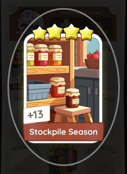 Stockpile Season ⭐⭐⭐⭐  MONOPOLY Go ⚡️⚡️INSTANT SHIPPING Set:20-1 - Image 1 of 1