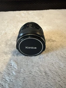 Konica HEXANON AR 50mm F1.4 Standard Prime Lens AR Mount w/Caps Near Mint- Japan - Picture 1 of 6