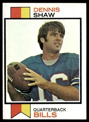 1973 TOPPS DENNIS SHAW BUFFALO BILLS #525 DP29 - Image 1 of 2