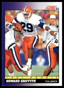 1991 Score Howard Griffith Rookie Indianapolis Colts #602 - Picture 1 of 2