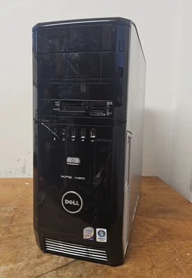 Dell XPS 420 DC01L PC Intel Core 2 Quad Q6600 8GB Ram Radeon Graphics Card 500gb - Image 1 of 4