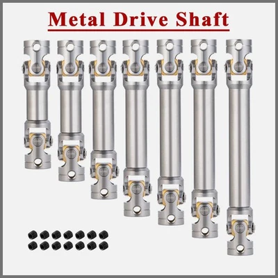 Metall Antriebswelle für 1/14 Tamiya RC Traktor Truck Crawler Car 40mm-225mm - Bild 1 von 4