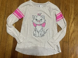 Gap Kids Disney Aristocats Marie Sequin LS Top xl - Picture 1 of 8