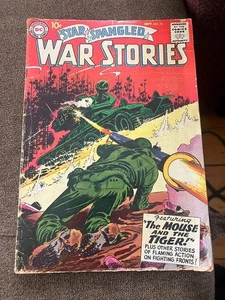 Star Spangled War Stories #73 (1958, DC) "Mouse and The Tiger", Free Shipping - Picture 1 of 5