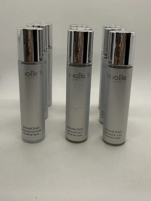 Natura Bissé Diamond 3 Shampoo, 3 Conditioner & 3 Shower Gel 9 PCS 2FLOZ/60ML - Image 1 of 4