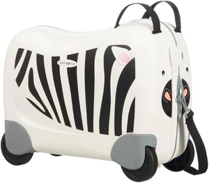 Dream Rider - Valigia per Bambini, 51 Cm, 28 L, Bianco (Zebra Zeno) - Foto 1 di 11